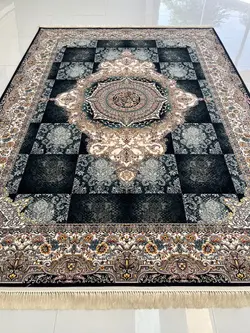 فرش خشتی 700شانه سرمه ای