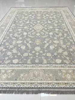 فرش 1200شانه طرح سروین طوسی