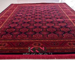 فرش قشقایی طرح گبه قرمز
