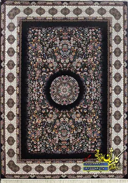 فرش کاشان نقشه دل ارام 1000 شانه