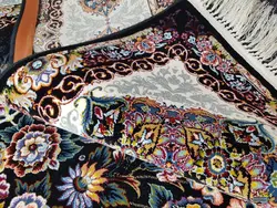 فرش کاشان نقشه دل ارام 1000 شانه