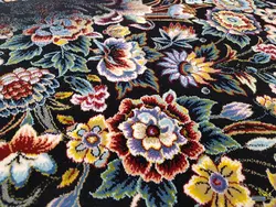 فرش کاشان نقشه دل ارام 1000 شانه