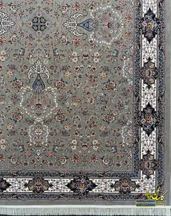فرش کاشان نقشه کیمیا سعادت فیلی 1200 شانه