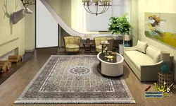 فرش کاشان نقشه پیچک لایت 1200 شانه برجسته