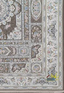 فرش کاشان طرح خشتی 1500 شانه