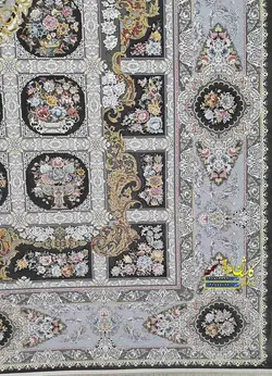 فرش کاشان مدل جدید هستی 1500 شانه