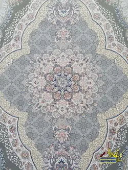 فرش کاشان طرح رستا طوسی 1200 شانه برجسته