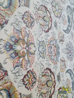فرش کاشان طرح رستا طوسی 1200 شانه برجسته
