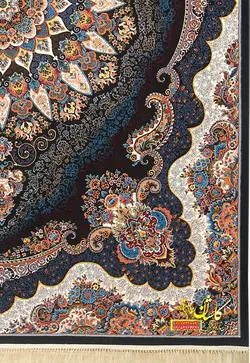 فرش کاشان 700شانه نقشه سیرنگ