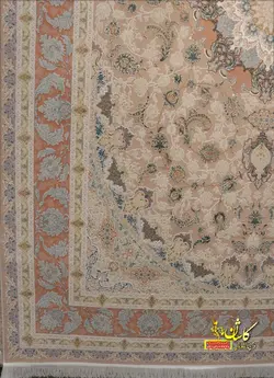فرش کاشان 1200 شانه برجسته علیا تبریز