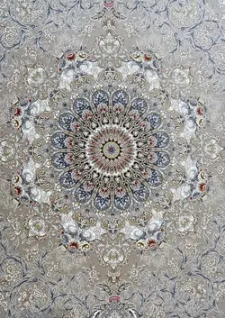 فرش شهیاد ۱۵۰۰ شانه رنگ بژ