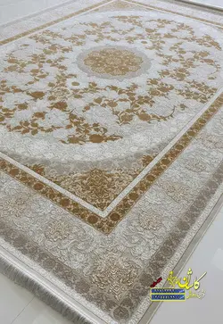 فرش ۱۲۰۰ شانه طللاکوب شاه دخت
