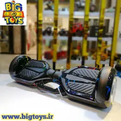 اسکوتر برقی 6.5 اینچ طرح مشکی رگه دار