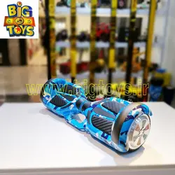 اسکوتر برقی 6.5 اینچ بالانسر دار طرح آبی چریکی