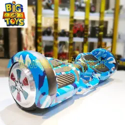 اسکوتر برقی 6.5 اینچ بالانسر دار طرح آبی چریکی