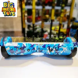 اسکوتر برقی 6.5 اینچ بالانسر دار طرح آبی چریکی