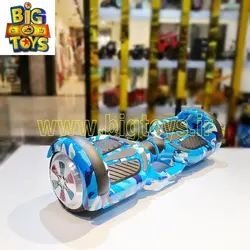 اسکوتر برقی 6.5 اینچ بالانسر دار طرح آبی چریکی