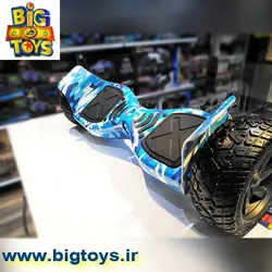 اسکوتر برقی آفرود طرح آبی چریکی