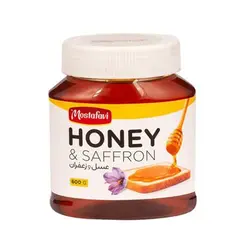 عسل زعفرانی مصطفوی - 600 گرم