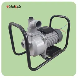 الکتروپمپ 2 اینچ ذغالی لجن کش سوپاپ بالا BMP با شاسی