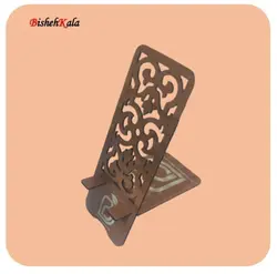 استند رومیزی چوبی موبایل