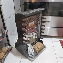 کباب پز 9 سیخ ایستاده بدون دود آپارتمانی