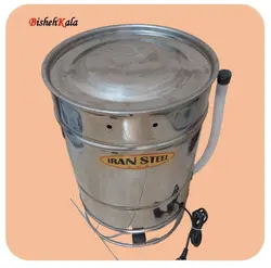 کره گیر برقی 20 لیتری تمام استیل Iransteel ایران استیل