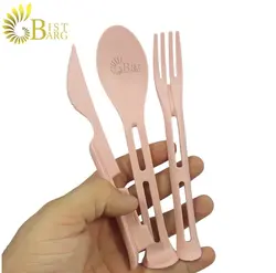 ست قاشق و چنگال مسافرتی