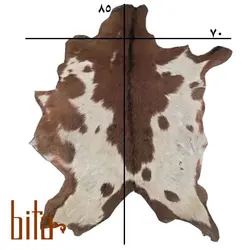 پوست بز قهوه ای طرحدار ، محصولی زیبا و طبیعی برای دکوراسیون منزل شما