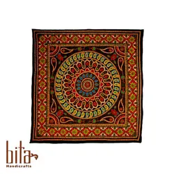 پته نیم بقچه بازوبندی سرمه ای