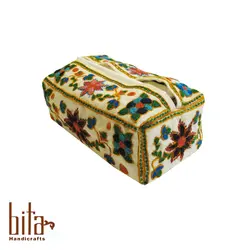 جا دستمالی پته تک گل بزرگ