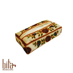 جا دستمالی پته متوسط تک گل