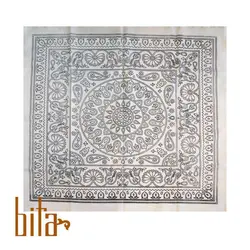 شال پته دوزی رومیزی بزرگ ترنجی