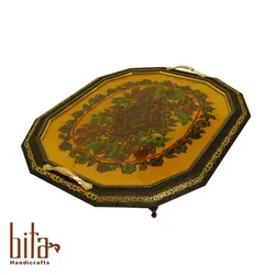 سینی پته هشت گوش بزرگ