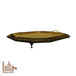 سینی پته هشت گوش بزرگ