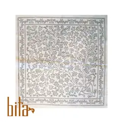 شال پته دوزی بزرگ طرح درختی