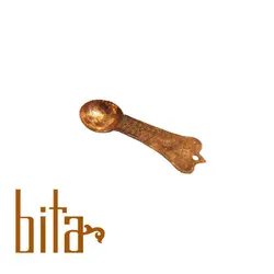 قاشق مسی گرد طرح دار