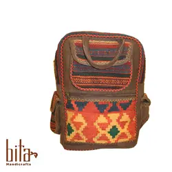 کوله گلیم کوچک دارای محافظ لپ تاپ