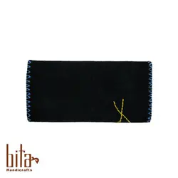 کیف پول لب کج اشبالت سرمه ای