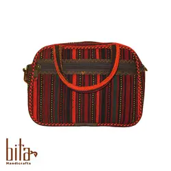 کیف دوشی و دستی گلیم خطی سیرجان