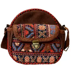 کیف گلیم سیرجان دوشی کوچک قفل دار