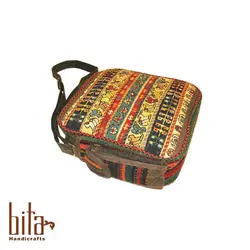 کیف گلیم سیرجان مربع بزرگ خطی