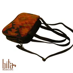 کیف گلیمی دوشی و دستی گوشواره