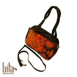 کیف گلیمی دوشی و دستی گوشواره