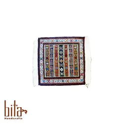 گلیم خطی سفید سیرجان  ۳۰ سانت