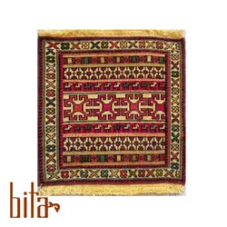 گلیم خطی سیرجان ۳۰ سانت با حاشیه سفید