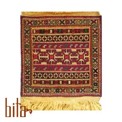 گلیم سیرجان ۳۰ سانت رنگ طلایی