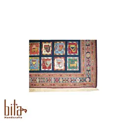 گلیم قابی سرمه ای سیرجان