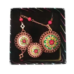 نیم ست پته سفید