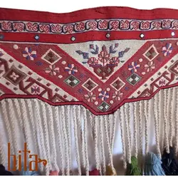 پرده گلیم فرش سیرجان لاکی